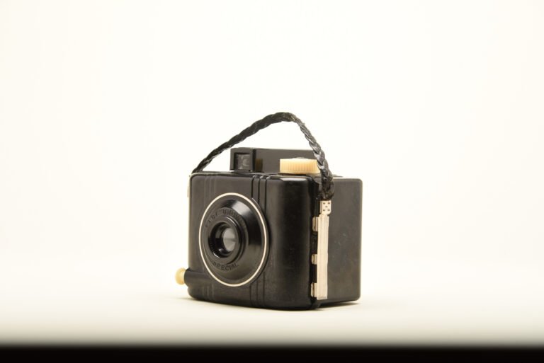 Antique box camera from Laura Voight's vintage camera collection